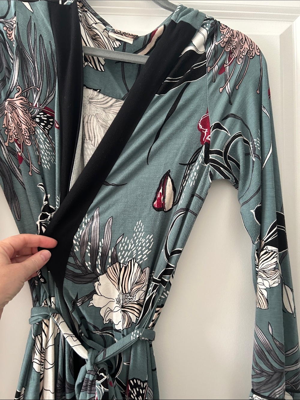 Soma Floral Print Robe - Picture 2 of 6